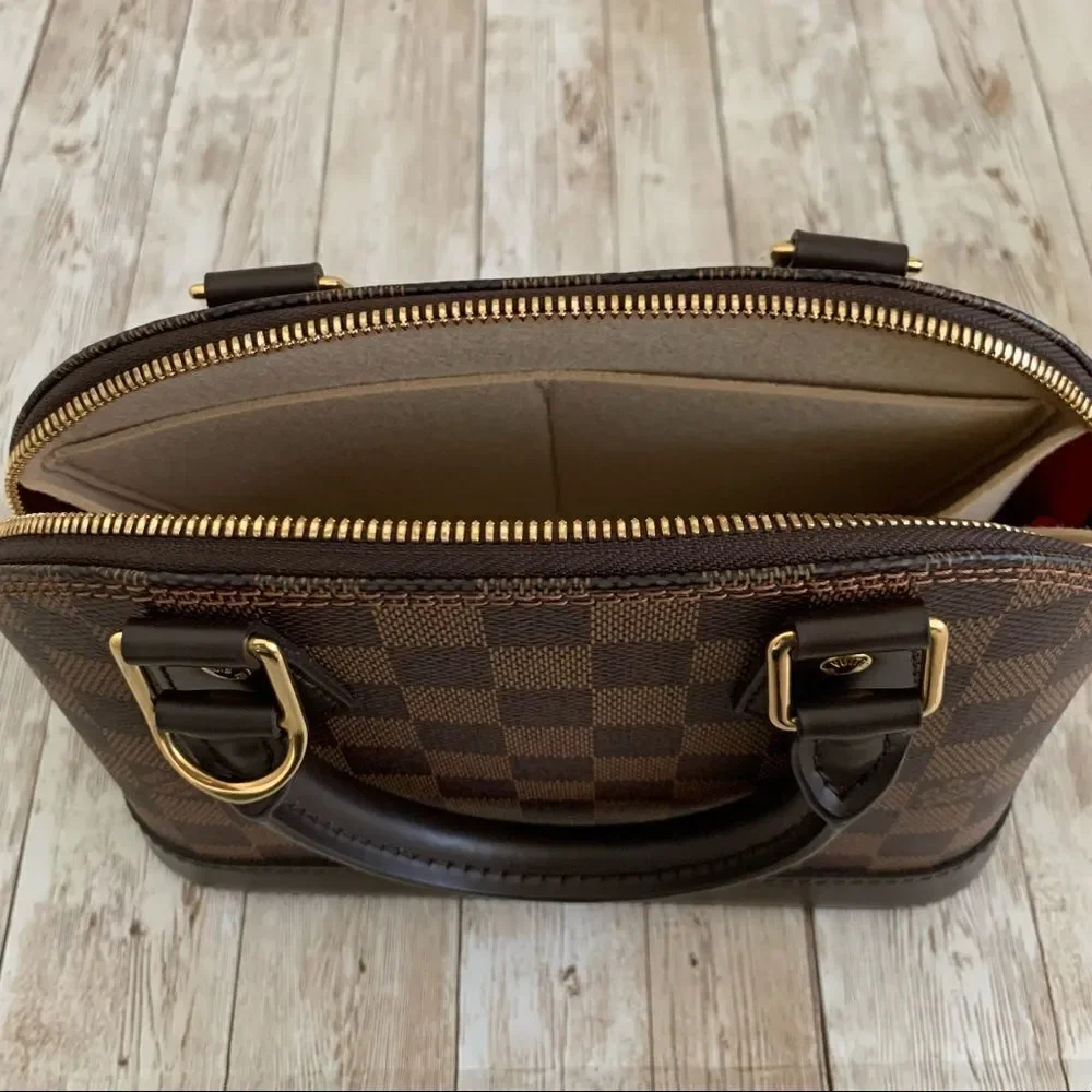 Felt Purse Insert for LV Alma BB Organizer Insert Shell Tote Organizer